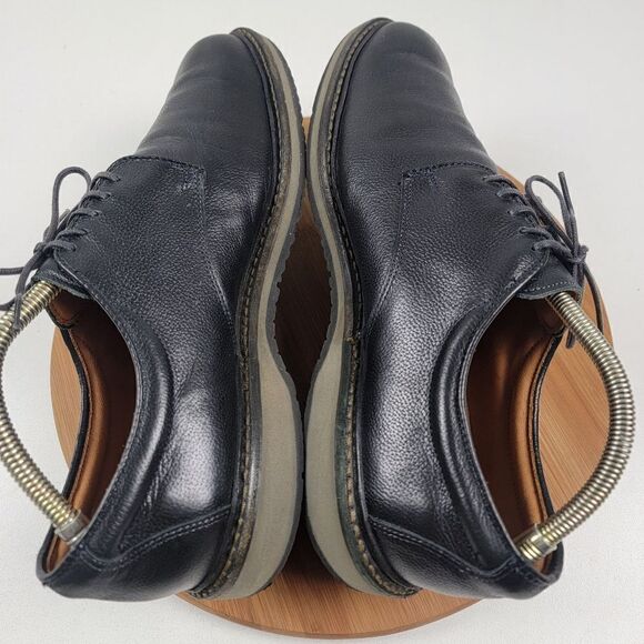 Allen Edmonds Wanderer Plain Toe‎ Oxfords Mens Black Dress Shoes Size 11.5 D